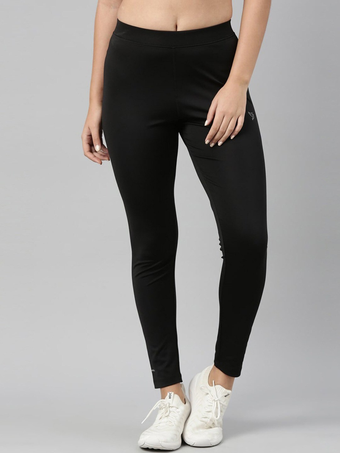 

TWIN BIRDS Quick Dry Ankle-Length Tights, Black