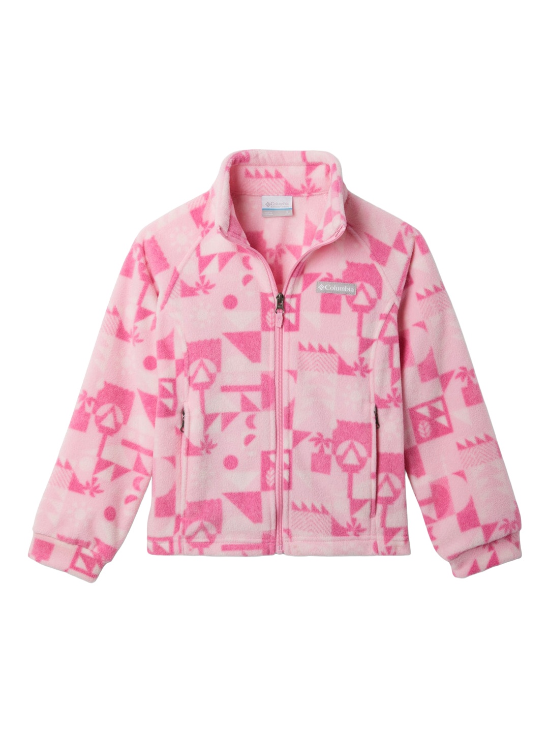 

Columbia Girls Geometric Insulator Bomber Jacket, Pink