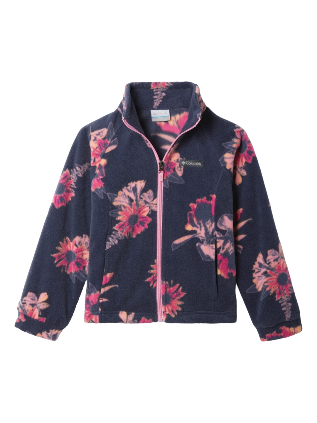 

Columbia Girls Floral Insulator Bomber Jacket, Blue