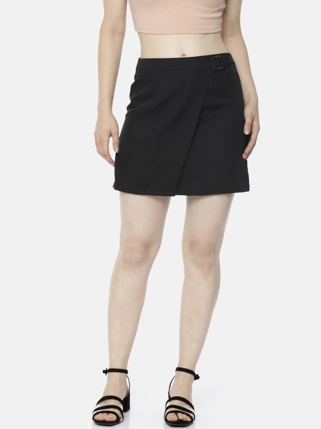 

20Dresses Women Black Mini Skirt