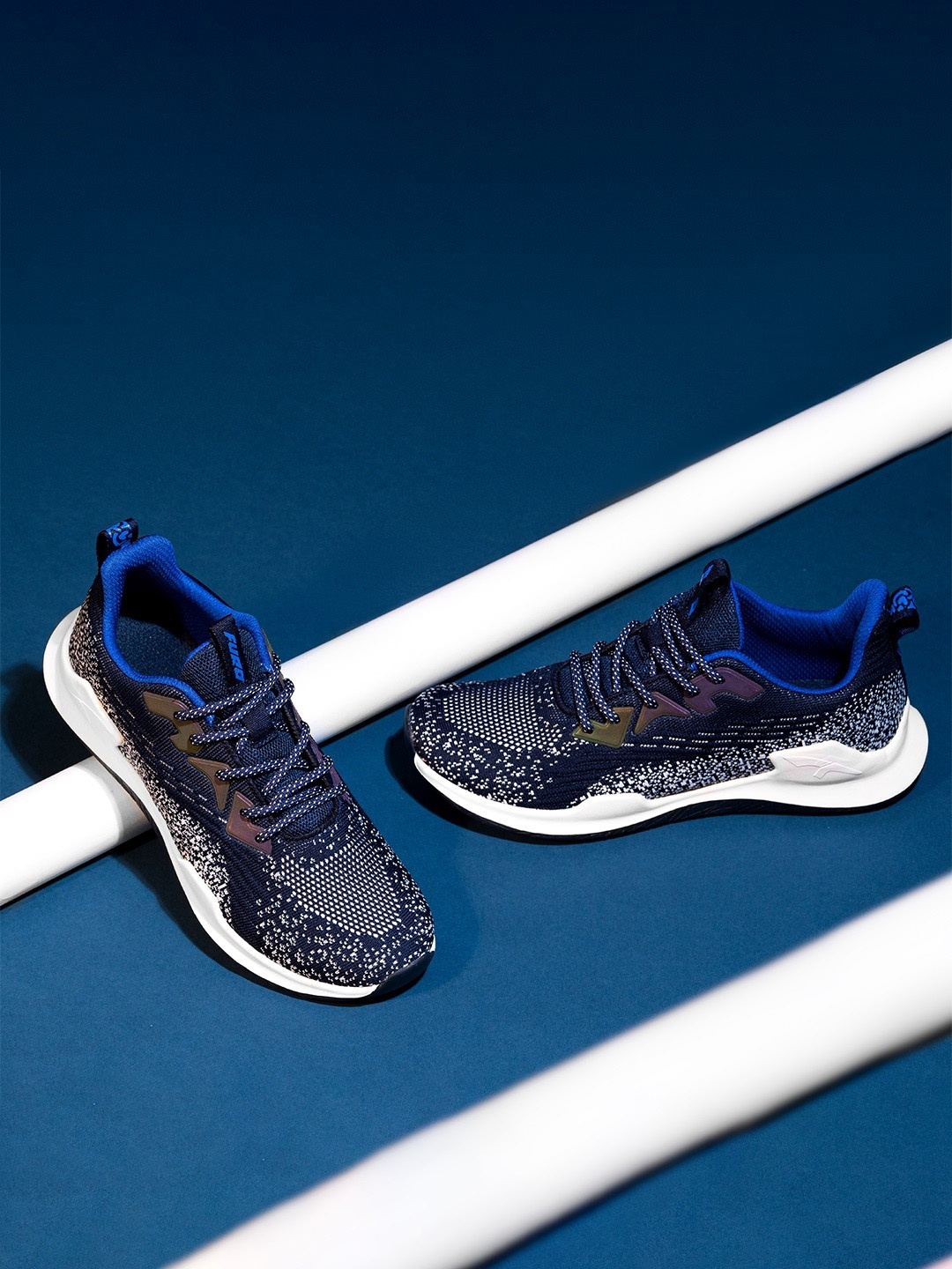 

FURO by Red Chief Men Non-Marking Running Shoes, Navy blue