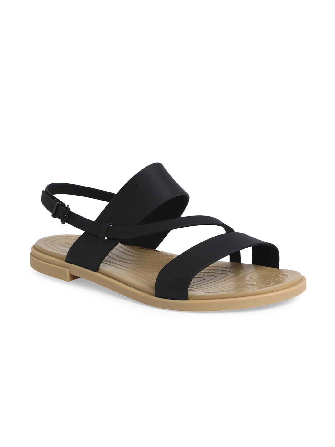 

Crocs Women Open Toe Flats, Black