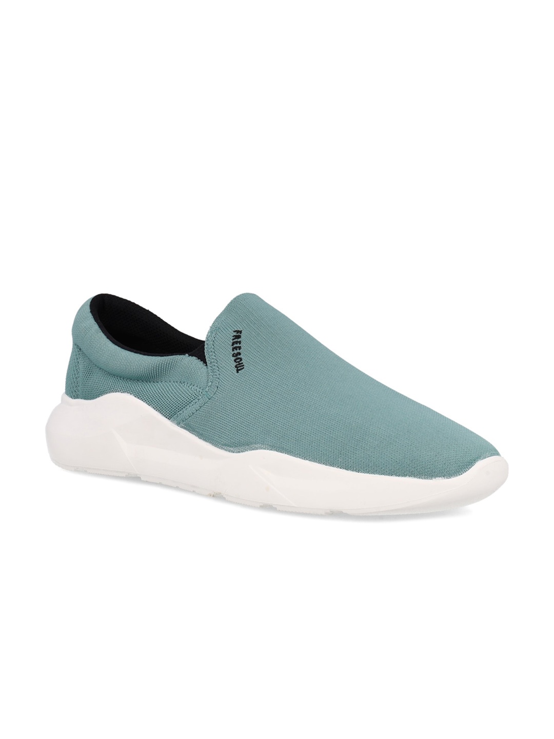 

FREESOUL Men Woven Design Slip-On Sneakers, Sea green