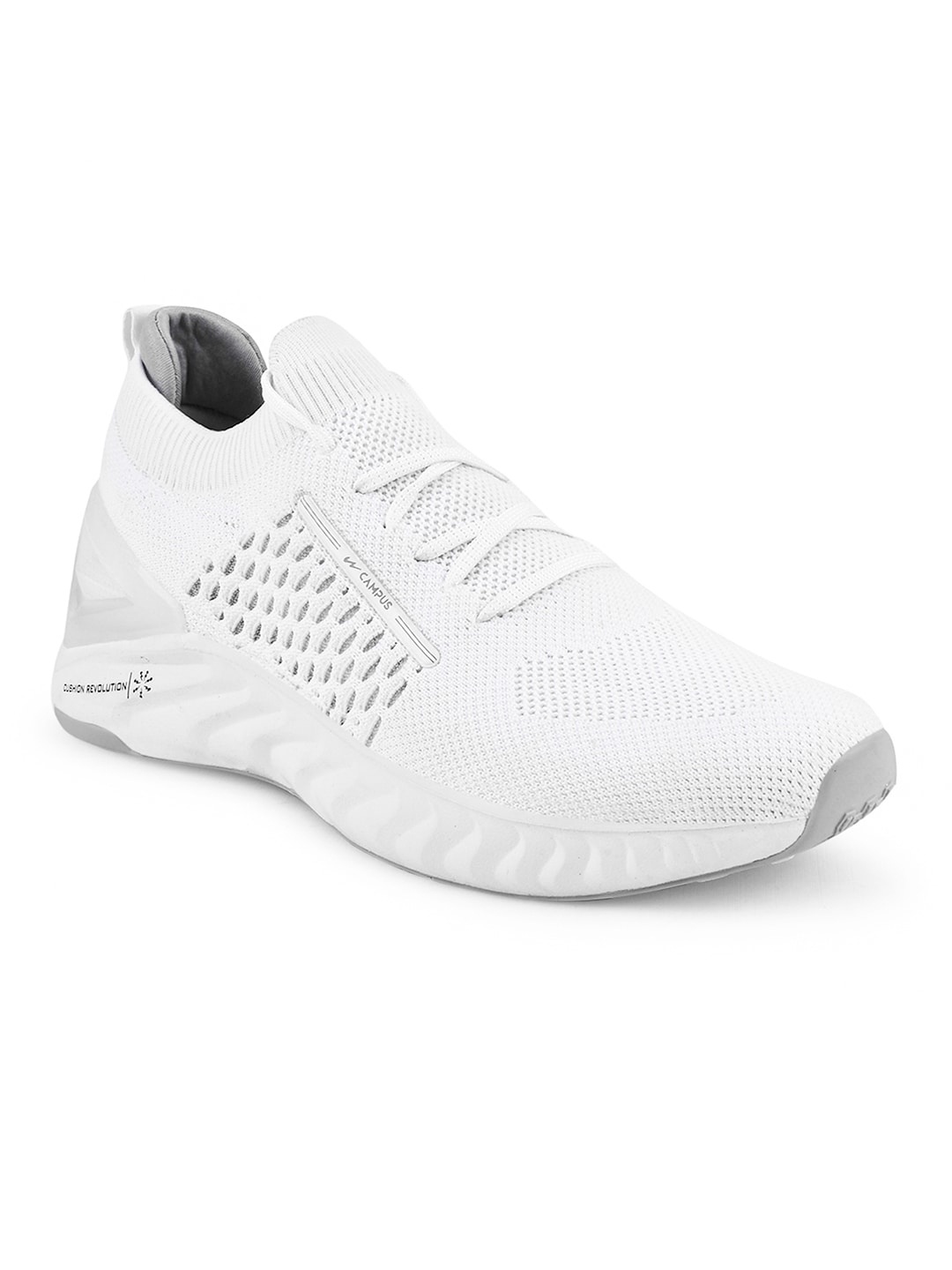 

Campus Men Street-Run Running Shoes, White