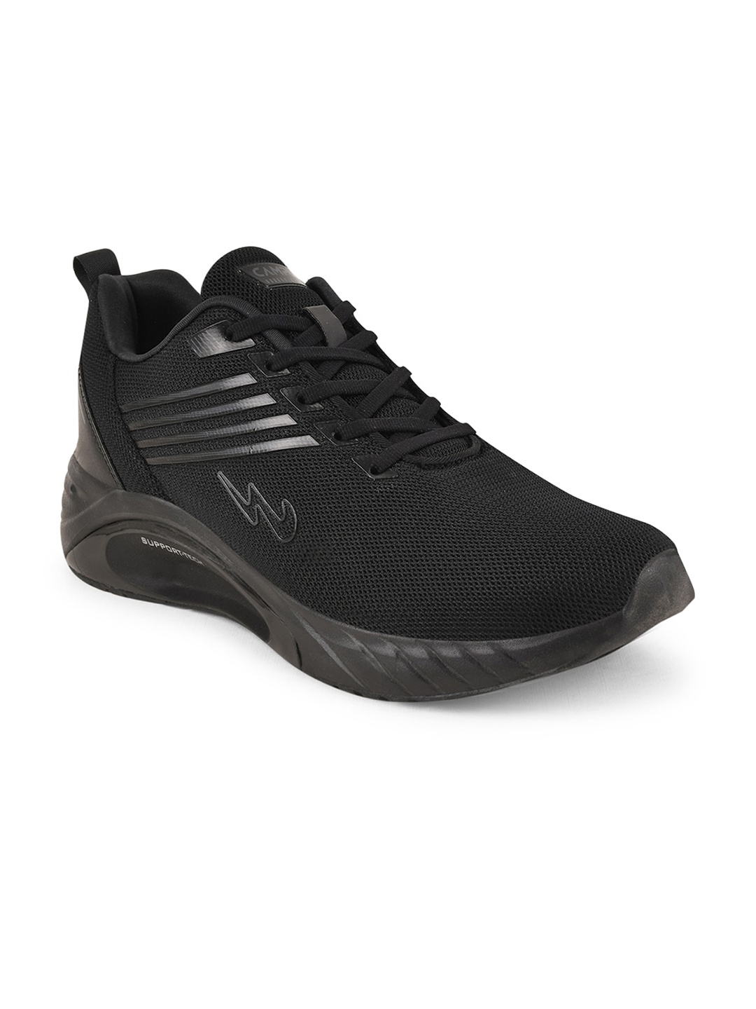 

Campus Men Camp-Bonfire Running Shoes, Black