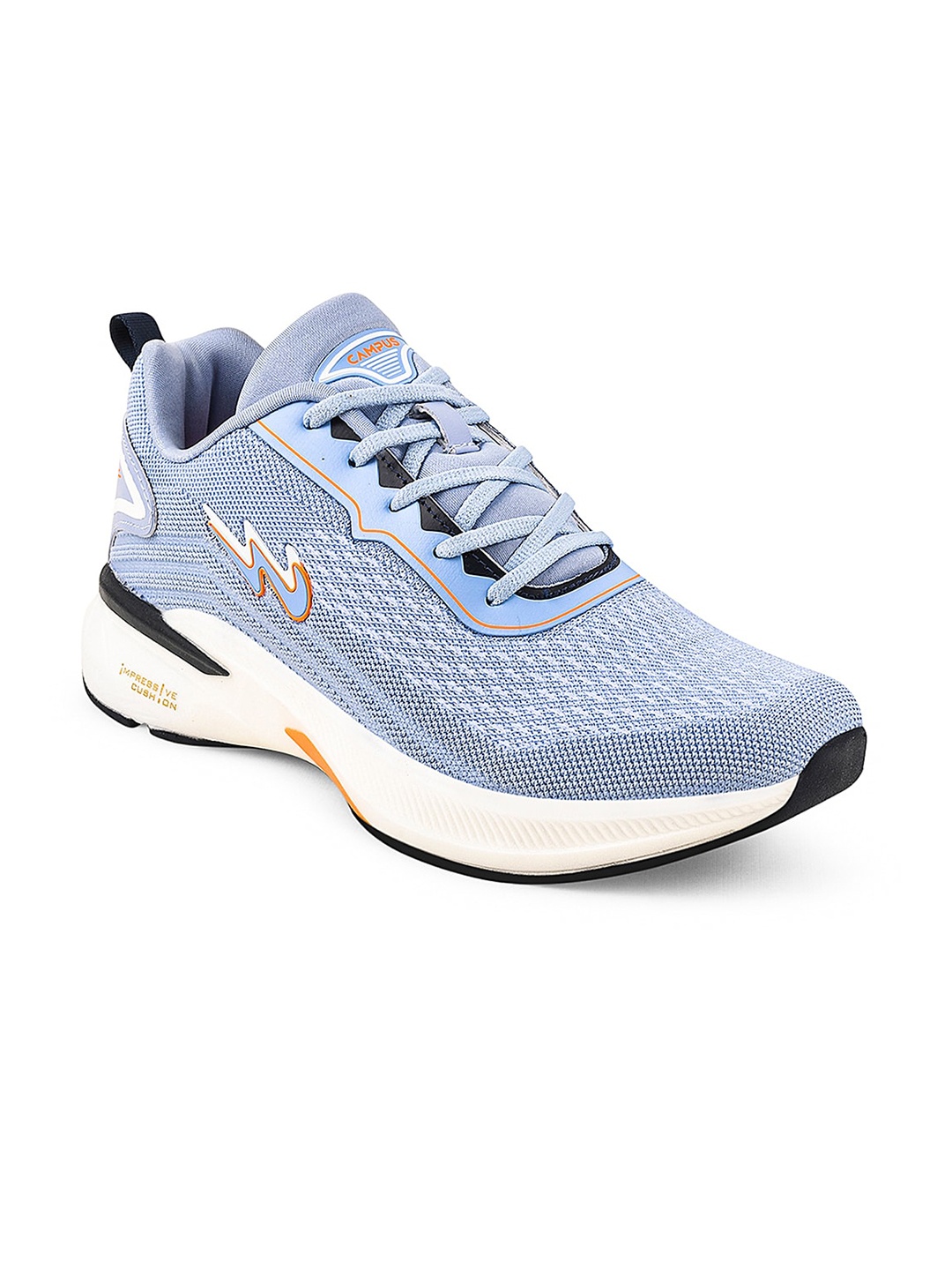 

Campus Men Lace-Ups Mesh Running Sports Shoes, Blue