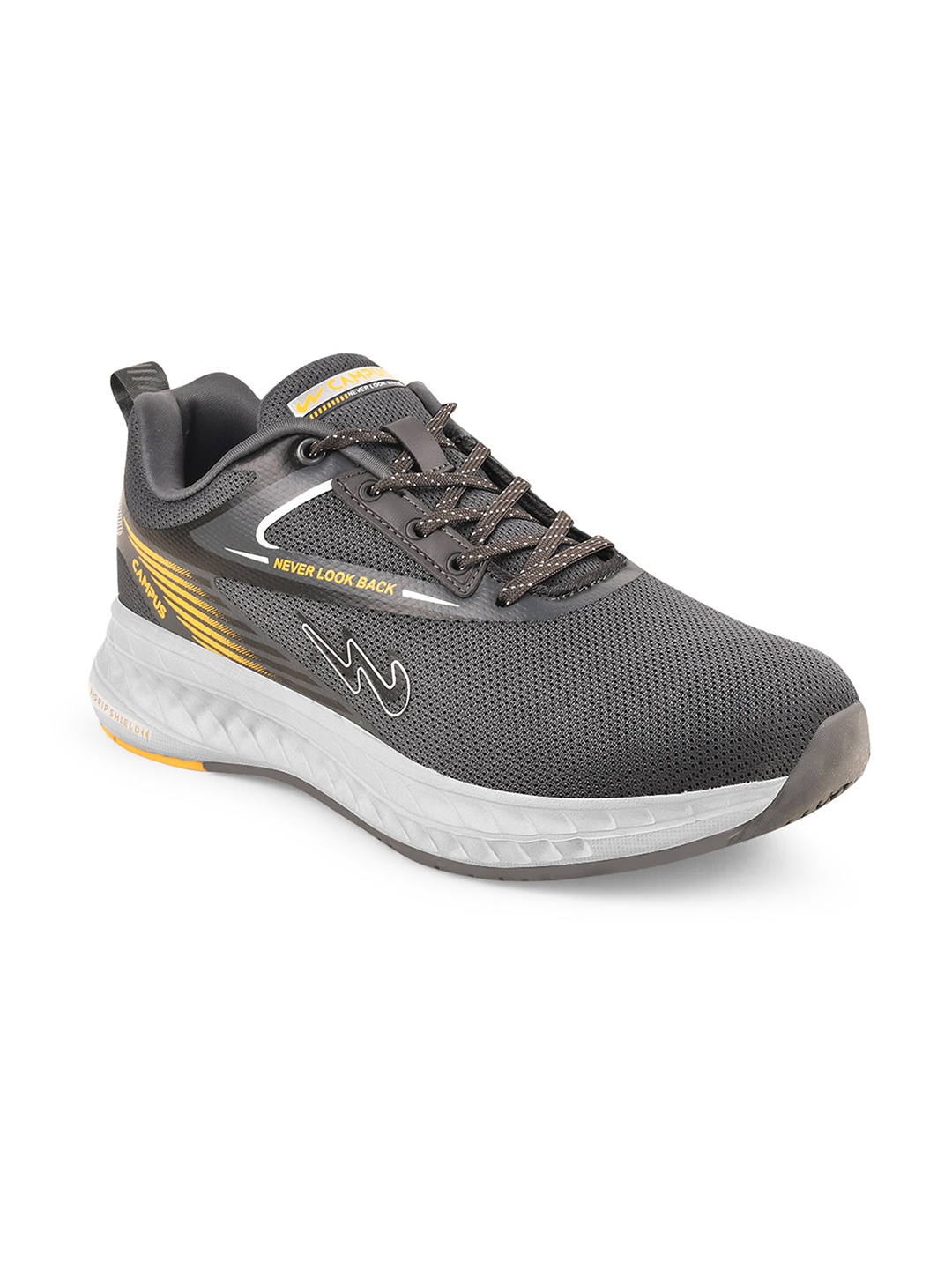 

Campus Men Grey Mesh Running Shoes