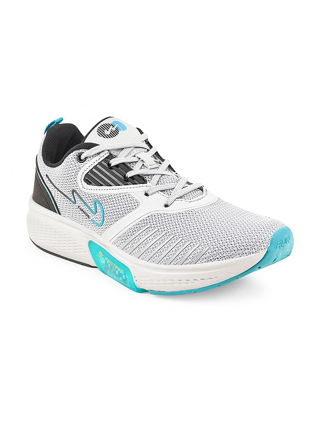 

Campus Men Lace-Ups Mesh Running Sports Shoes, Grey
