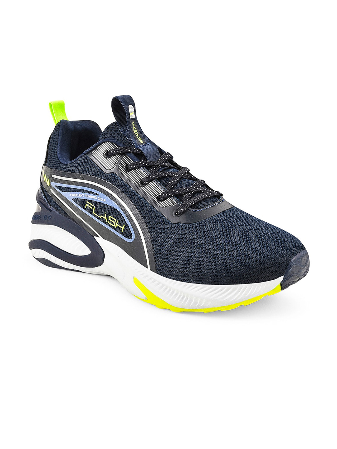 

Campus Men Lace-Ups Mesh Running Sports Shoes, Navy blue