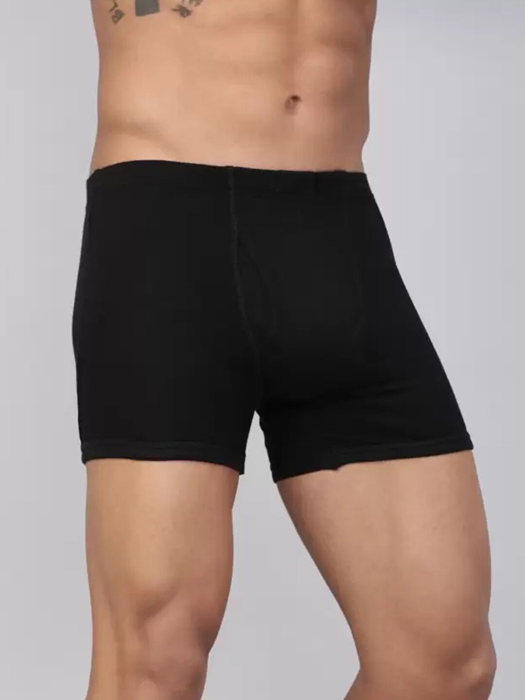 

Fleurt Pure Cotton Trunk Fleurt-Men Trunk-01, Black