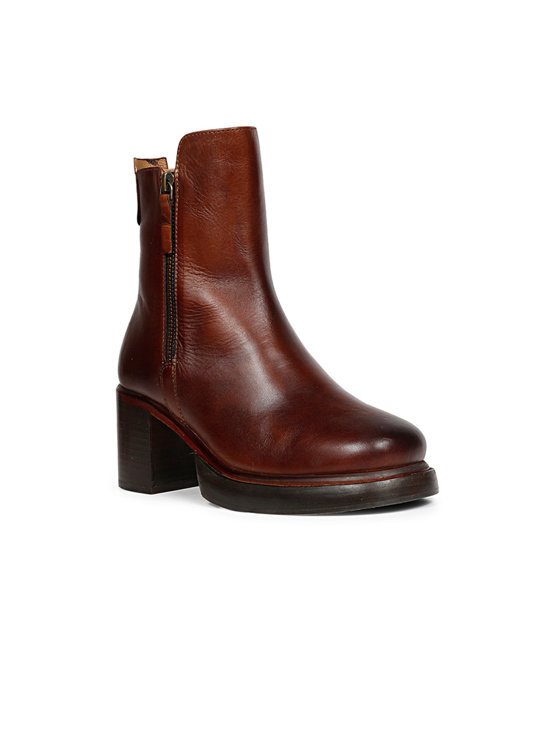 

Saint G Women Heeled Genuine Leather Regular Boots, Brown