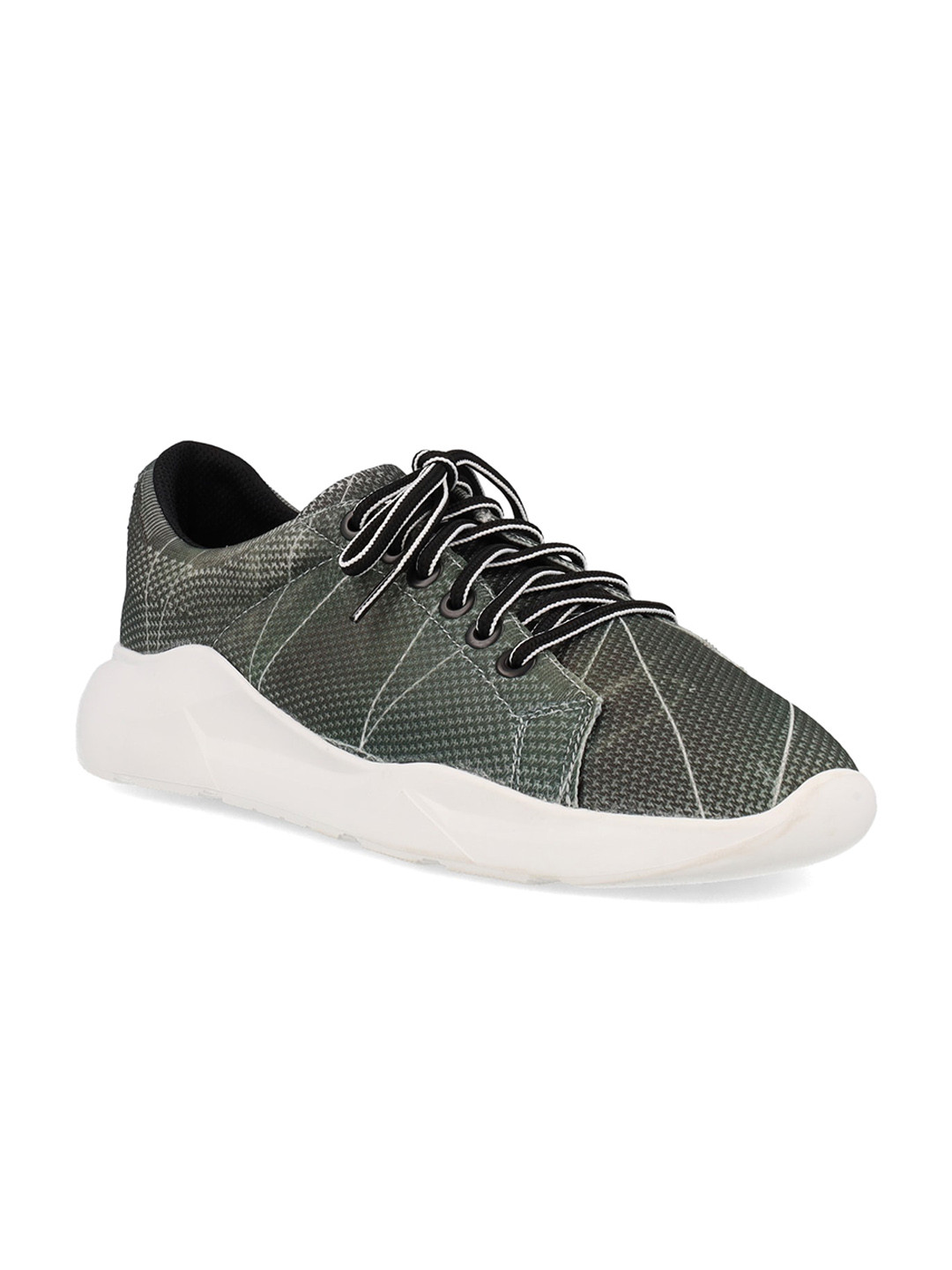 

FREESOUL Unisex Printed Textile Sneakers, Black