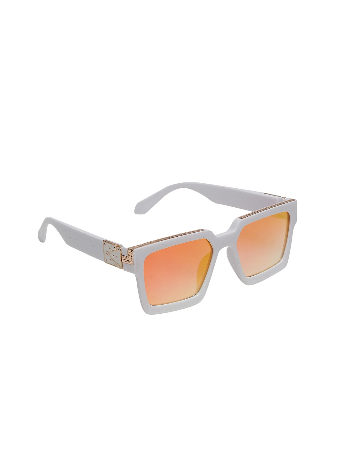 

EPICINK hob Full Rim Square Sunglasses with UV Protected Lens EPSG-EDDY-06, Orange