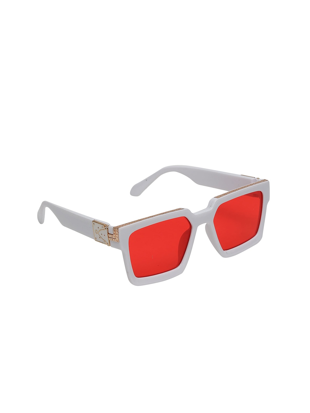 

EPICINK hob Full Rim Square Sunglasses with UV Protected Lens EPSG-EDDY-03, Red