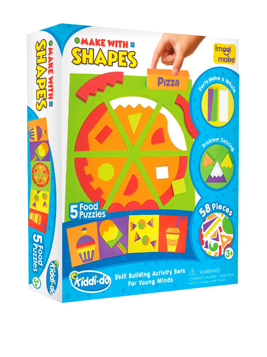 

Imagimake Kids Shapes Learning and Development Toys, Yellow