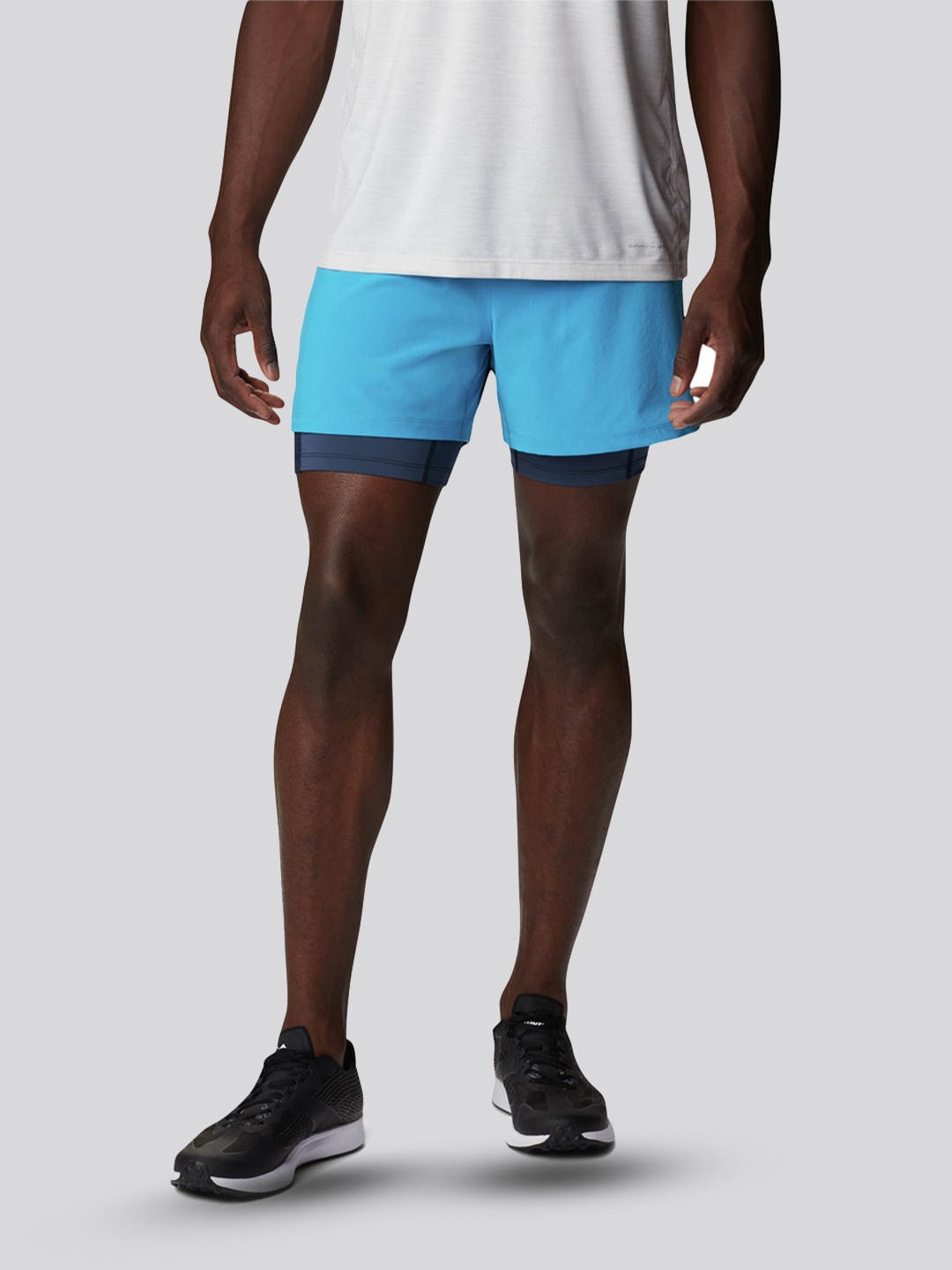 

Columbia Men Solid Sports Shorts, Blue