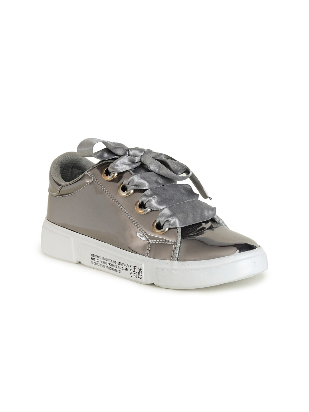 

SAPATOS Women Lace-Up Sneakers, Grey