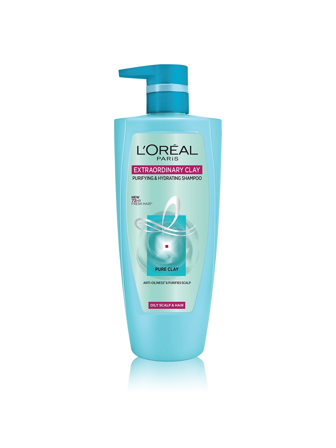 

LOreal Paris Extraordinary Clay Shampoo 640 ml, Green