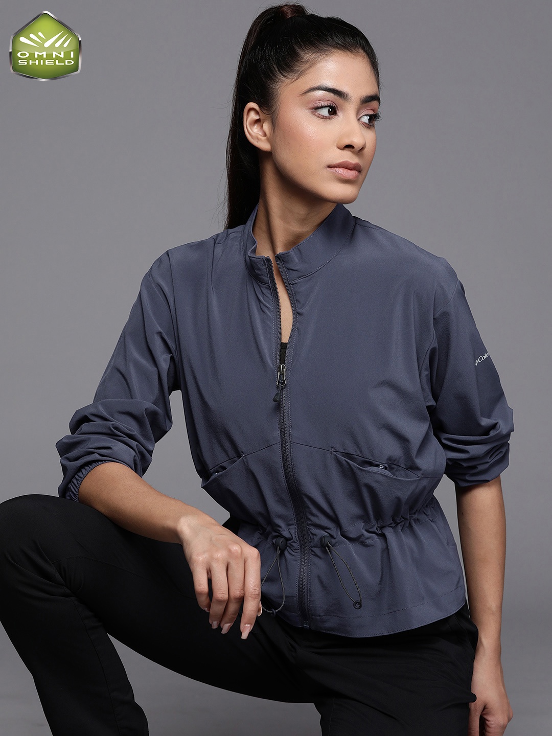 

Columbia Women Blue Casual Shirt