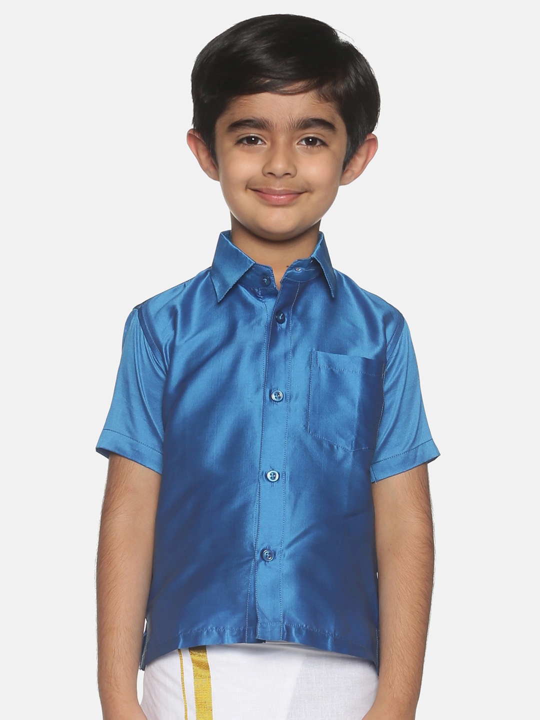 

Sethukrishna Boys Casual Shirt, Blue