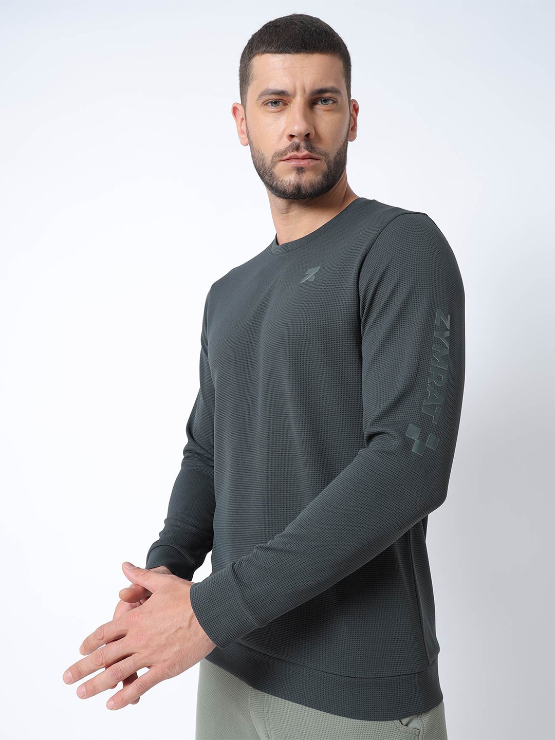 

Zymrat Round Neck T-shirt, Black