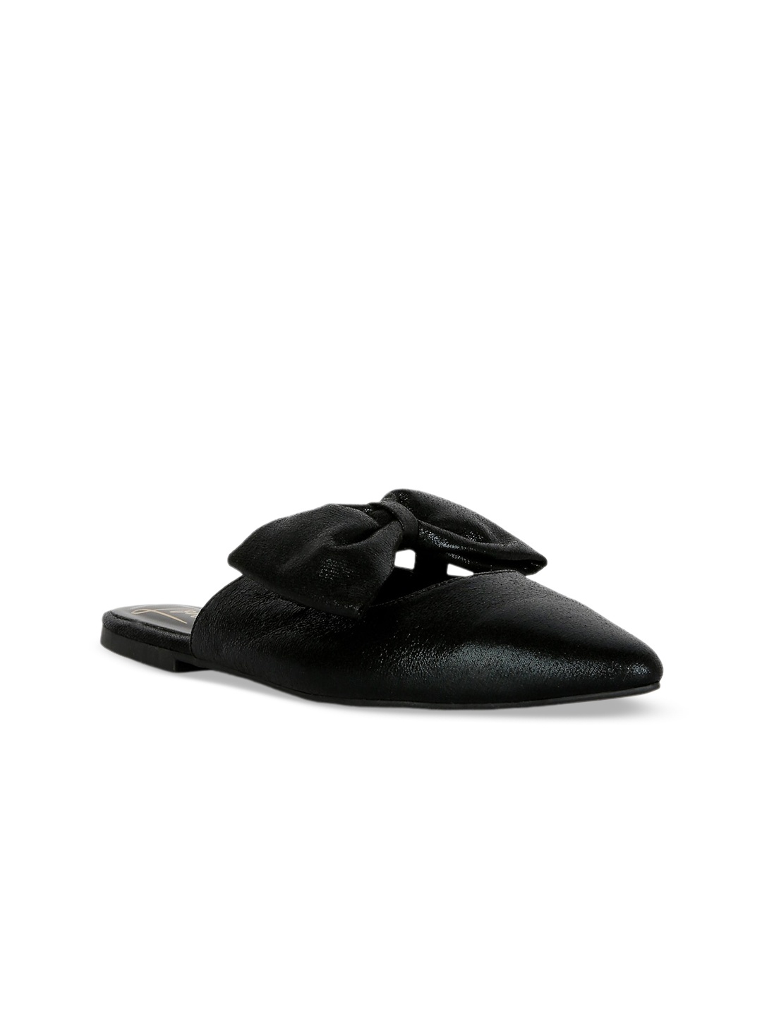 

London Rag Women Mules With Bows, Black