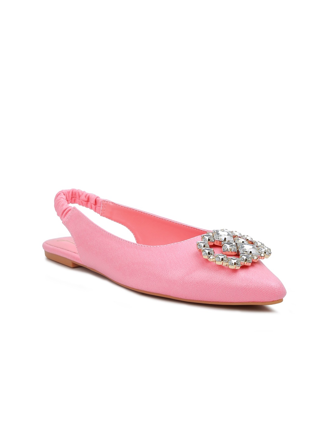 

London Rag Women Embellished Mules, Pink