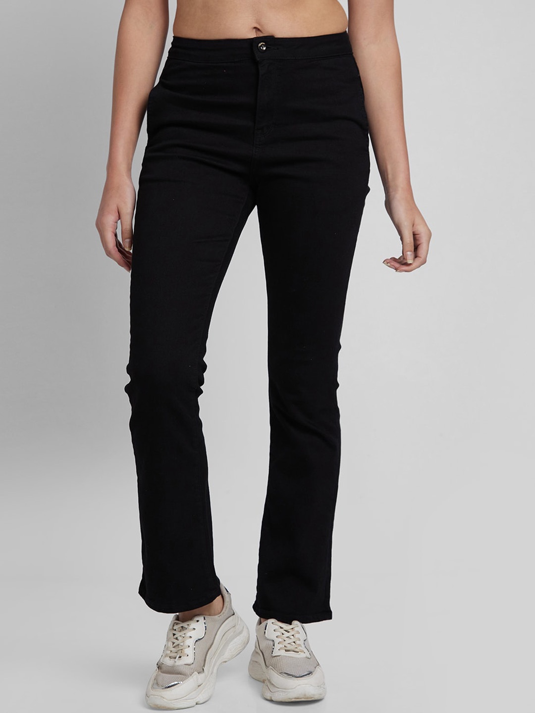 

SPYKAR Women Elissa Bootcut High-Rise Jeans, Black