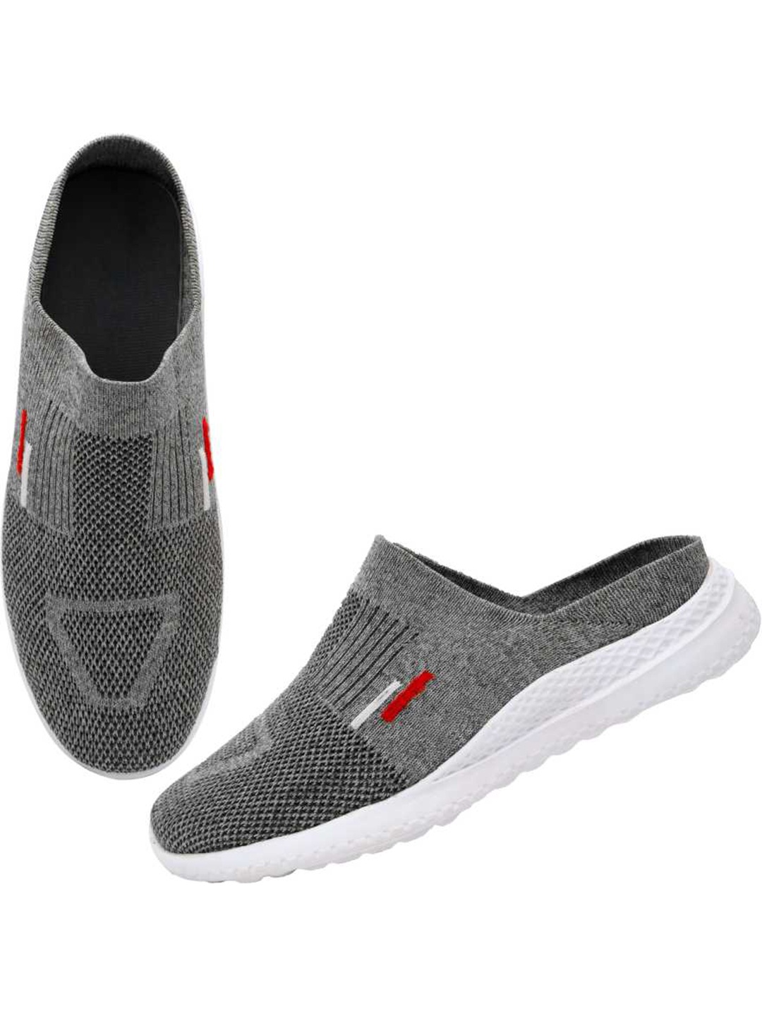 

FASHION FASTER Men Mesh Ortholite Impressions Running Sports Shoes, Grey