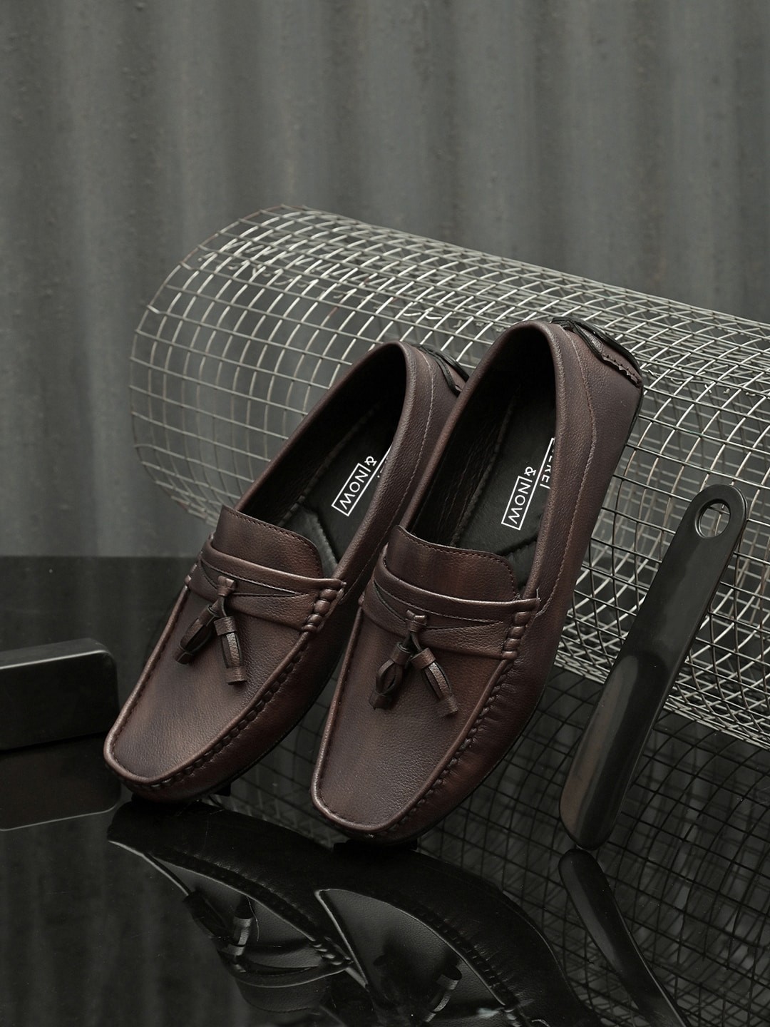 

HERE&NOW Men Brown Sneakers