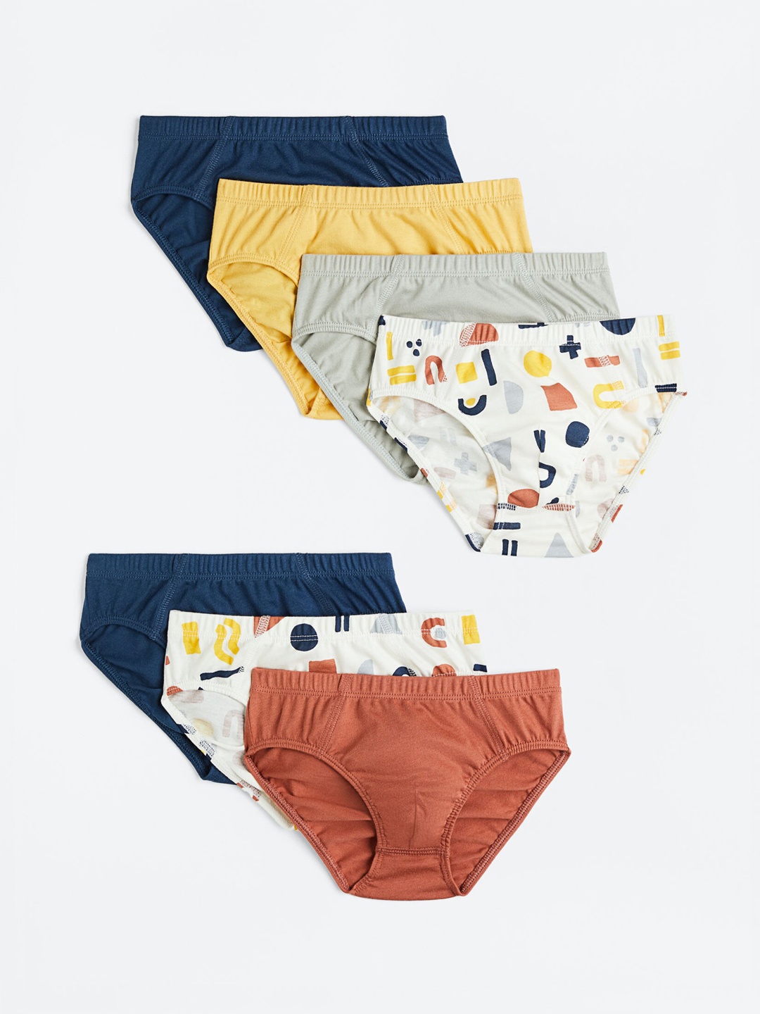 

H&M Boys 7-Pack Cotton Boys Briefs 0985286005, Blue