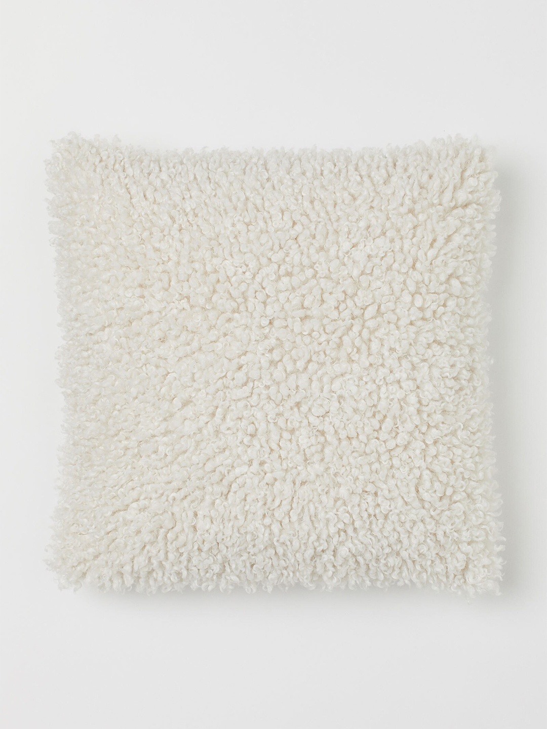 

H&M Faux Fur Cushion Cover, Beige