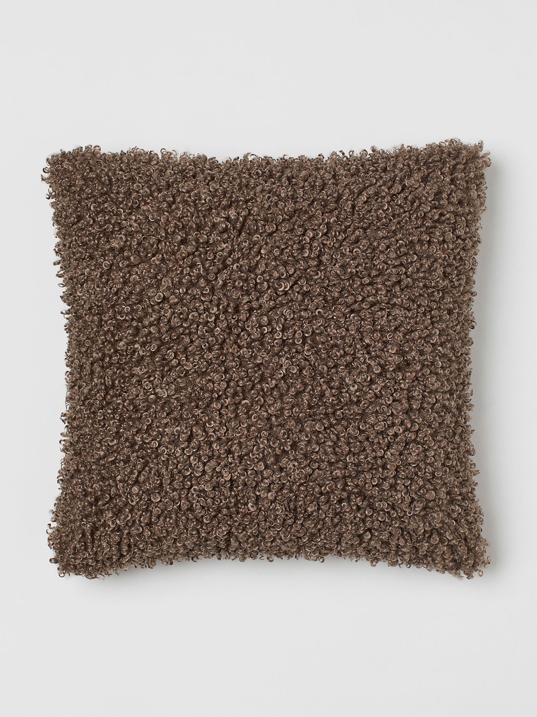 

H&M Faux fur cushion cover, Beige