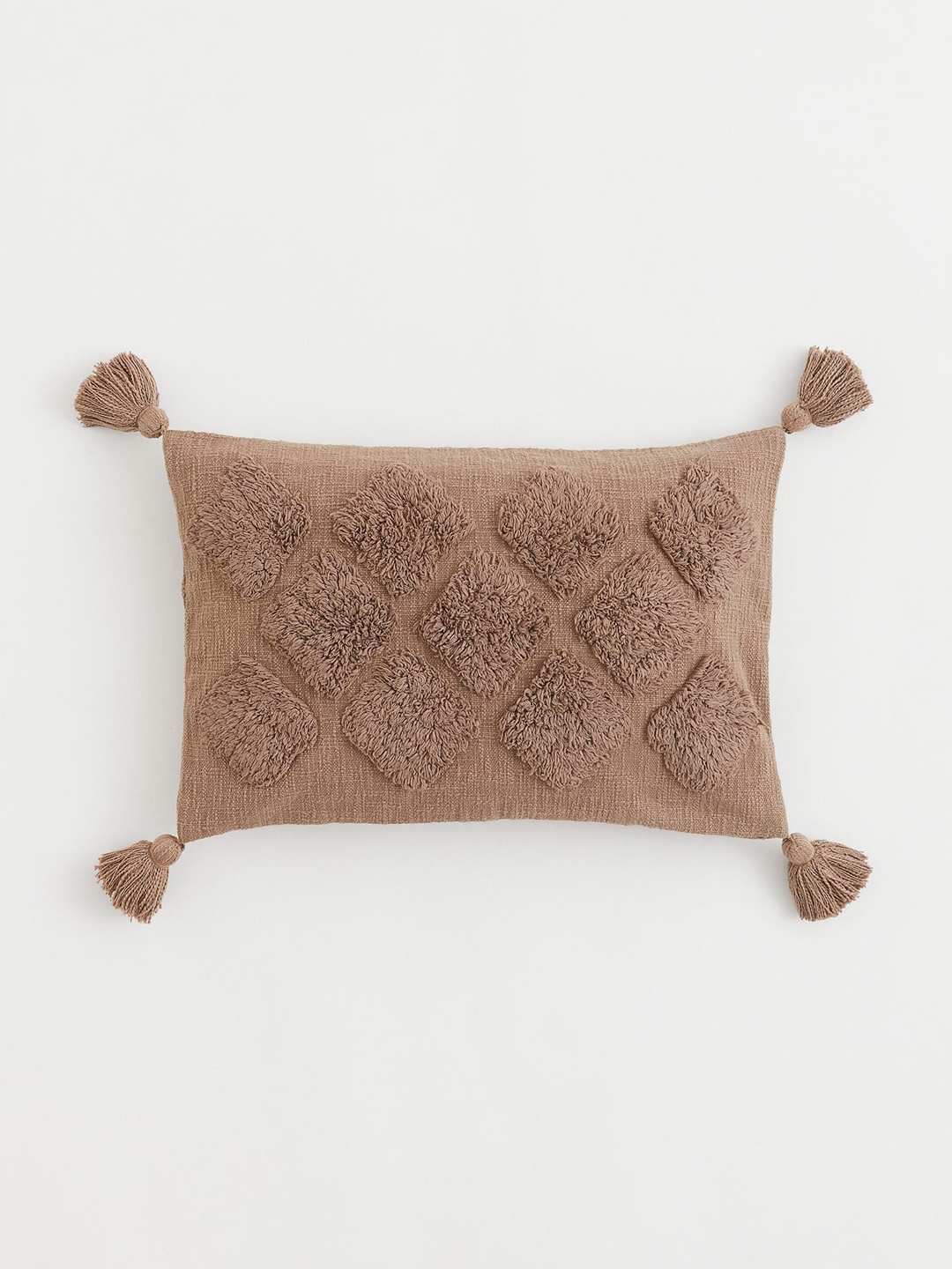 

H&M Tasselled Cushion Cover, Beige