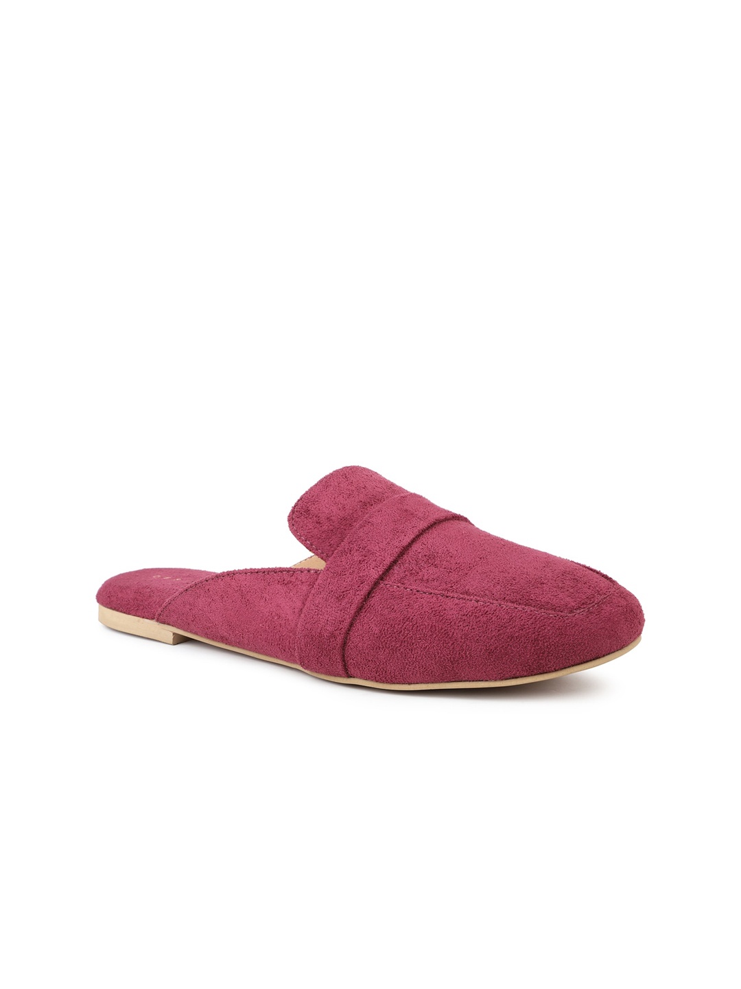 

DESIGN CREW Women Lightweight Mules, Maroon