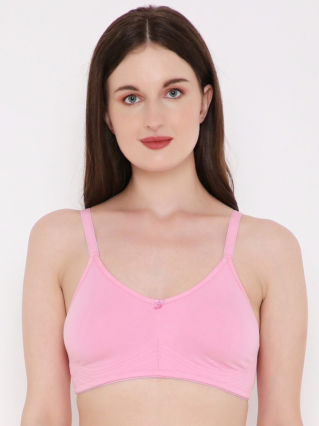 

Berrys Intimatess Non Padded Cotton T-Shirt Bra, Pink