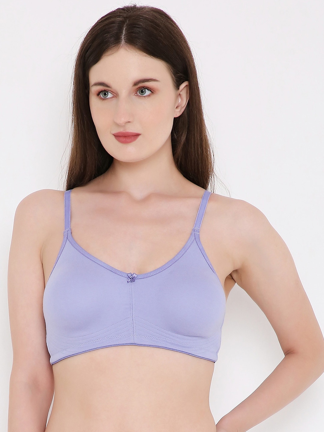 

Berrys Intimatess Non-Wired Non Padded All Day Comfort Medium Coverage T-shirt Bra, Lavender