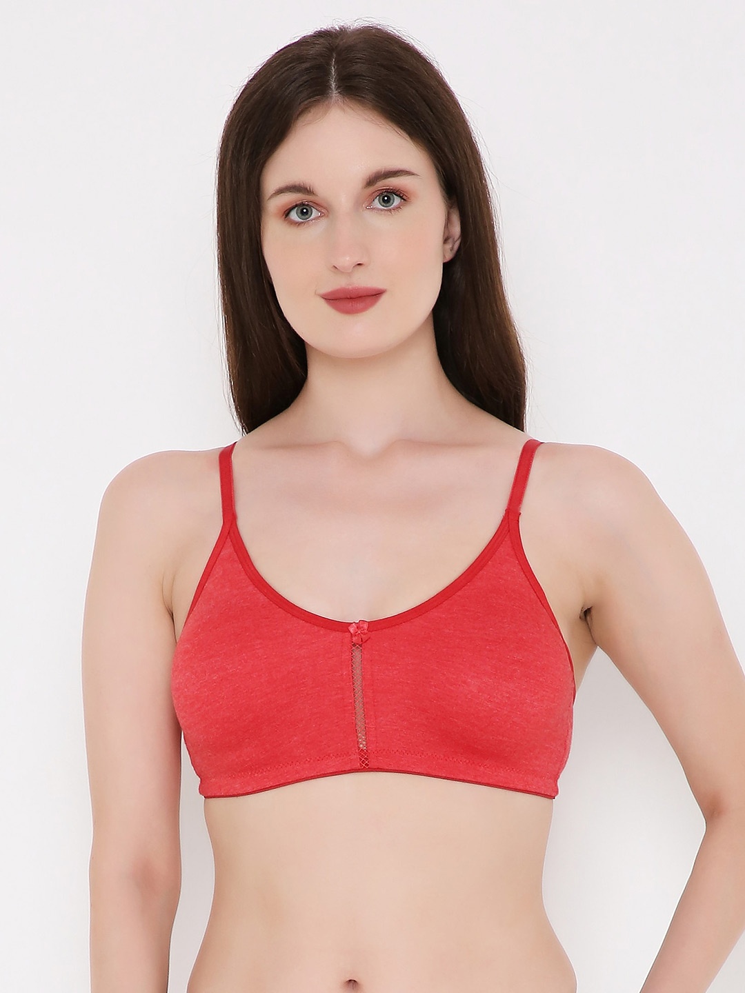

Berrys Intimatess Non-Wired & Non Padded with Full Coverage T-shirt Bra, Red