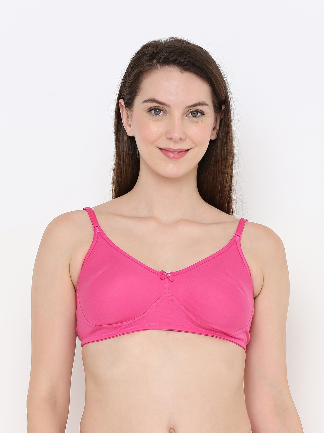 

Berrys Intimatess Non Wired Non Padded No -Sag Bra, Pink