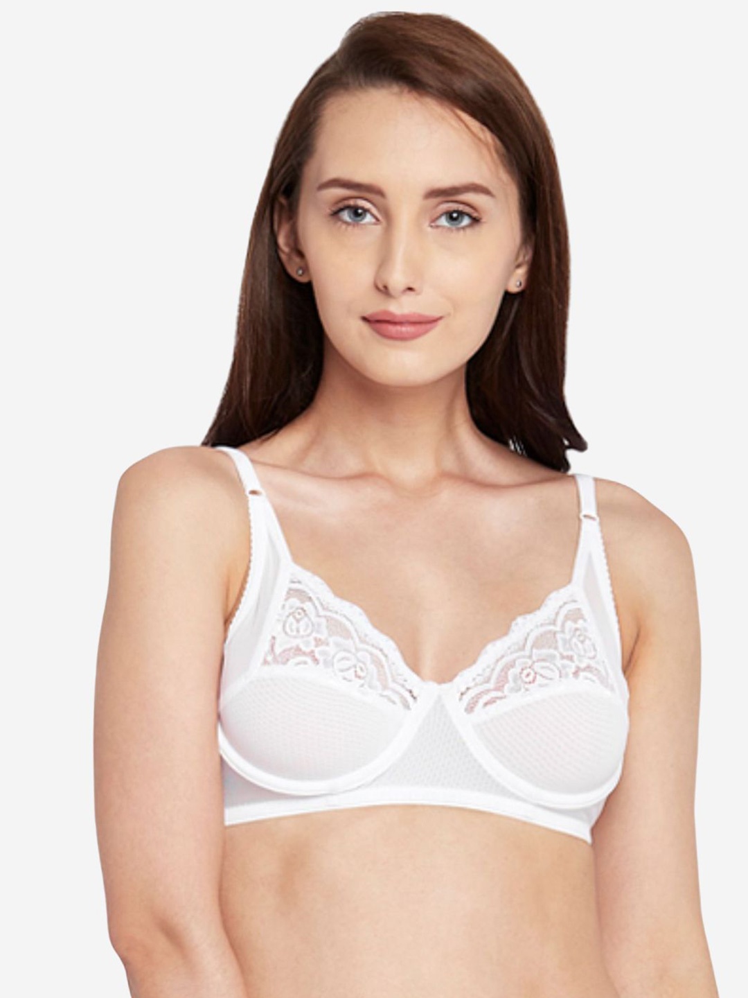 

Berrys Intimatess Non Padded & Underwired Plunge Bra, White