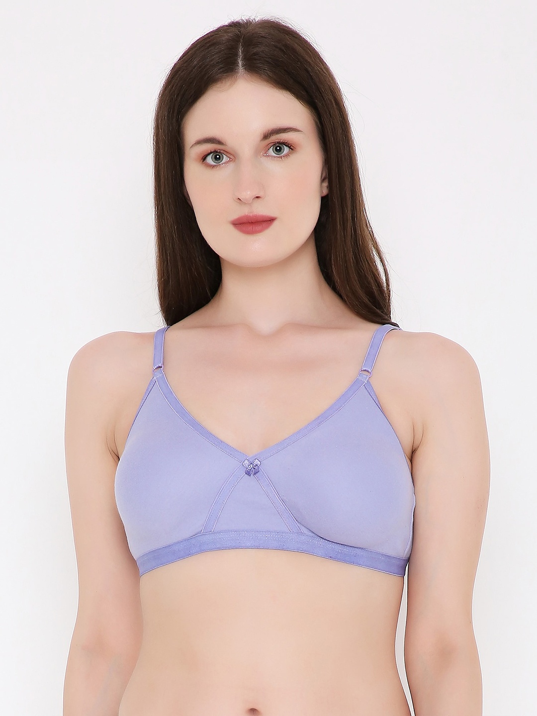 

Berrys Intimatess Non-Wired & Non Padded All Day Comfort Full Coverage Seamless Bra, Lavender
