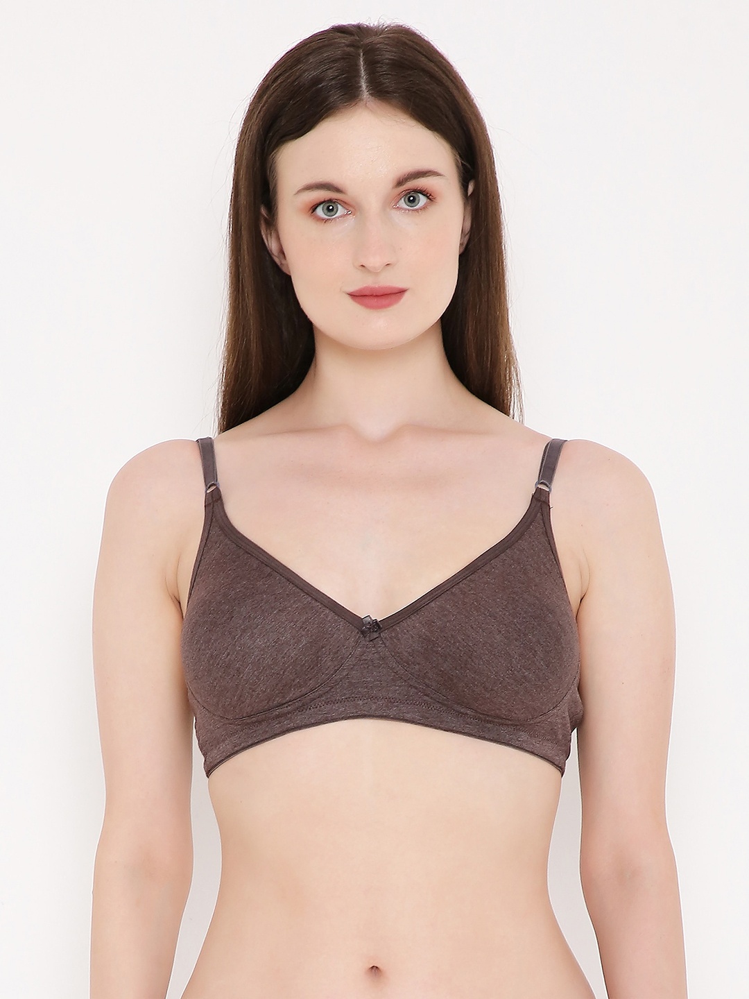 

Berrys Intimatess Non-Wired & Non Padded All Day Comfort Medium Coverage T-shirt Bra, Brown