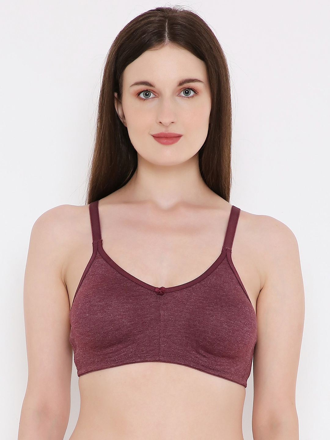 

Berrys Intimatess Non-Wired & Non Padded with Medium Coverage T-shirt Bra, Burgundy