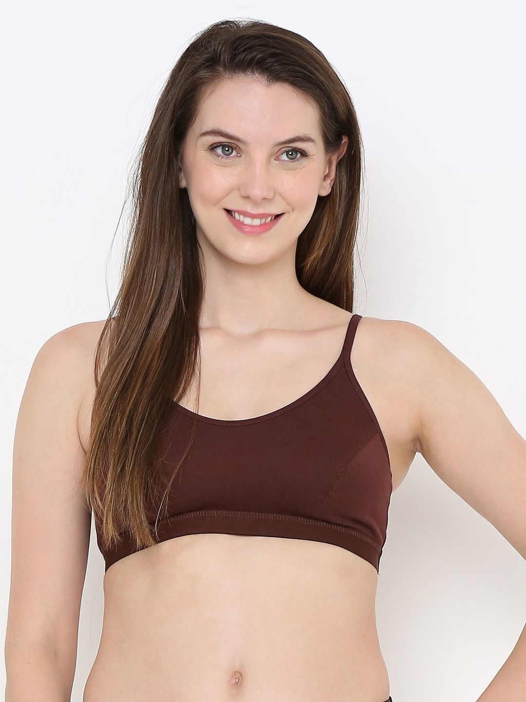 

Berrys Intimatess Non-Wired & Non Padded with Medium Coverage T-shirt Bra, Brown