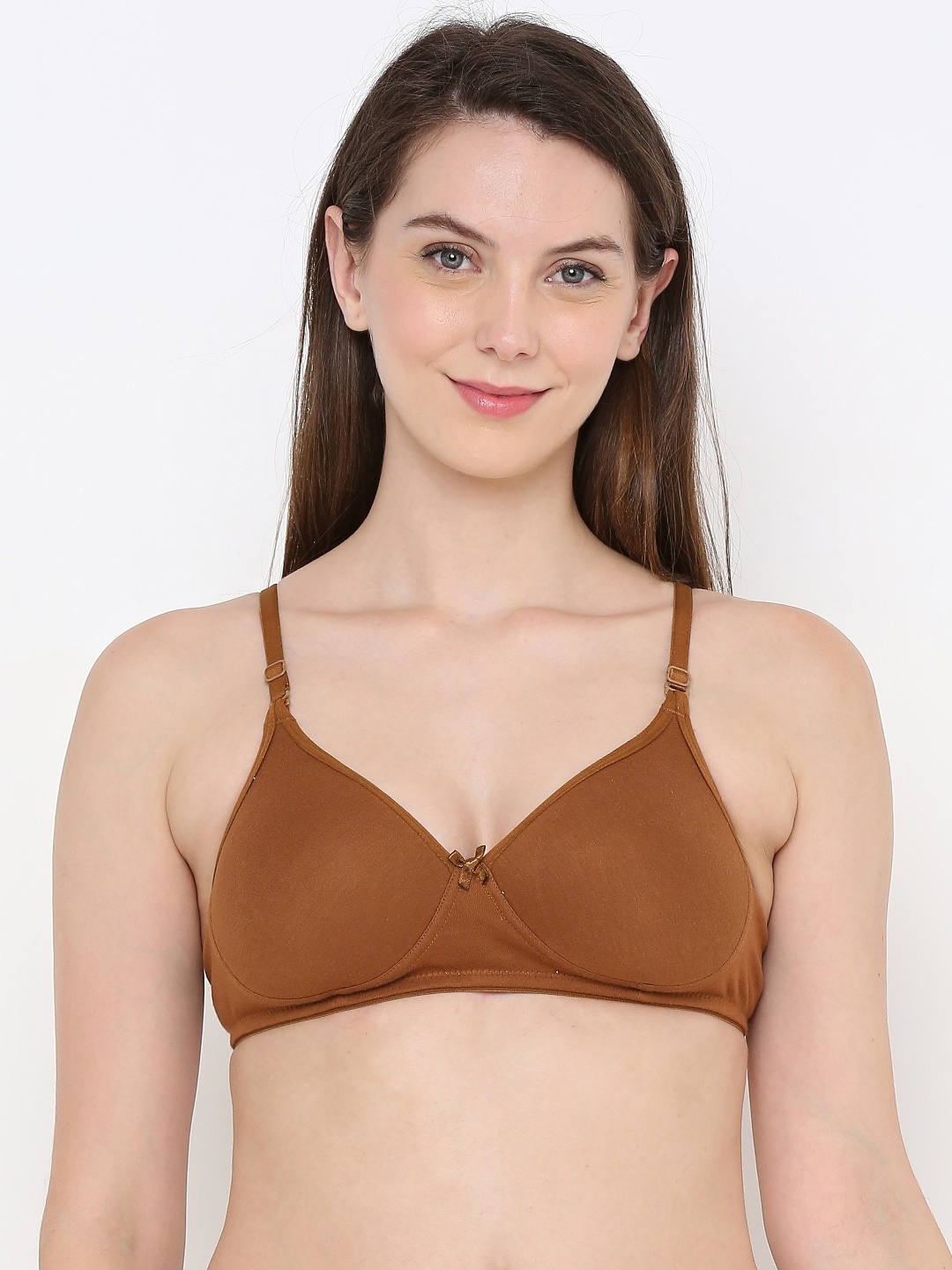 

Berrys Intimatess Non-Wired & Lightly Padded with Medium Coverage T-shirt Bra, Brown