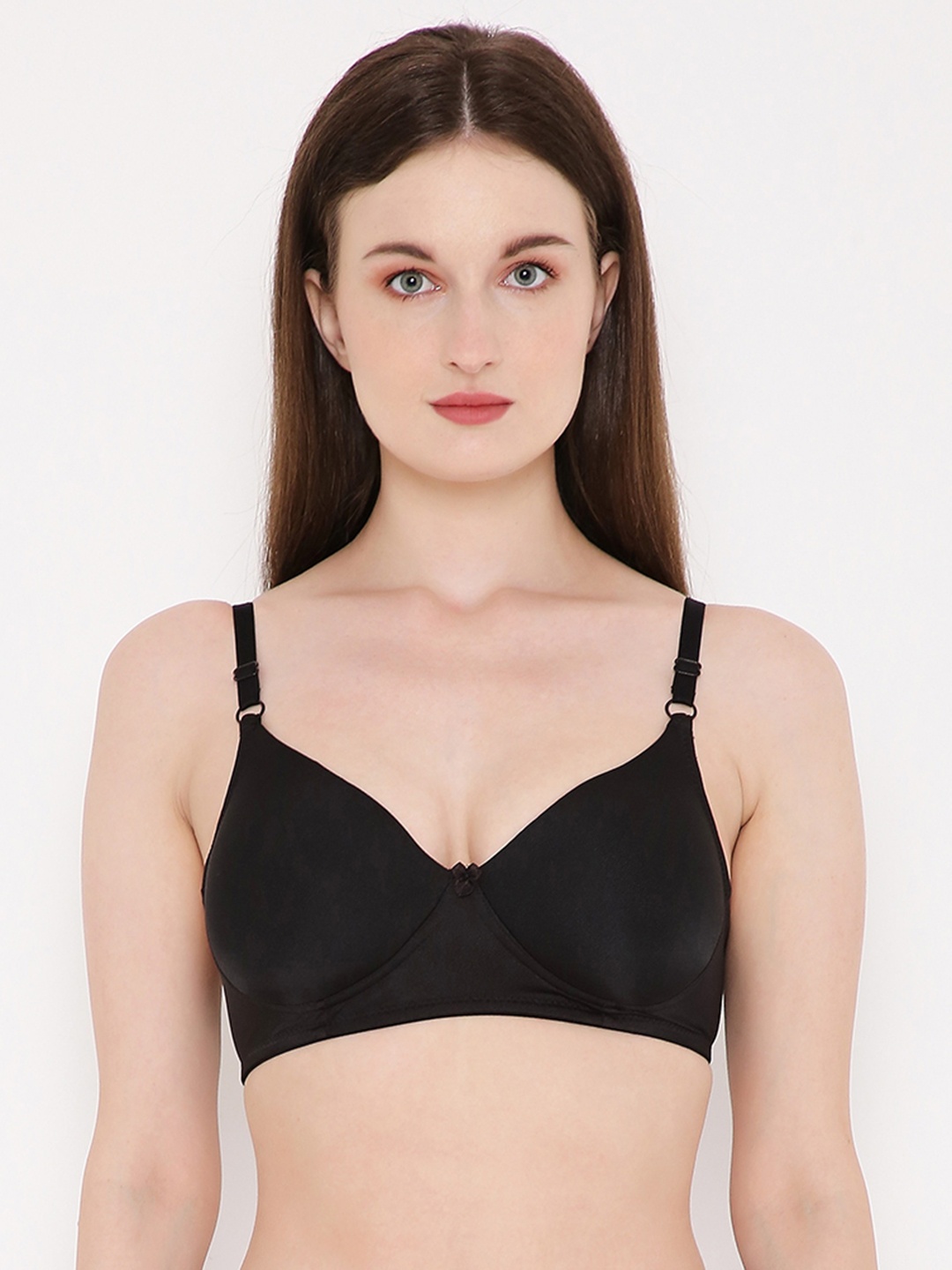 

Berrys Intimatess Non-Wired & Heavily Padded with Medium Coverage T-shirt Bra, Black