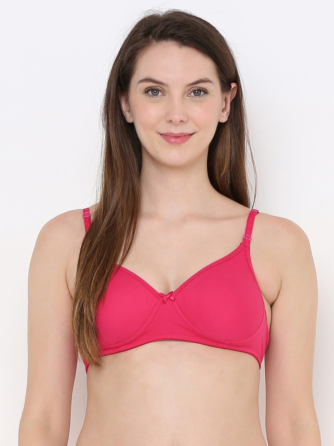 

Berrys Intimatess Non-Wired & Lightly Padded with Medium Coverage T-shirt Bra, Pink