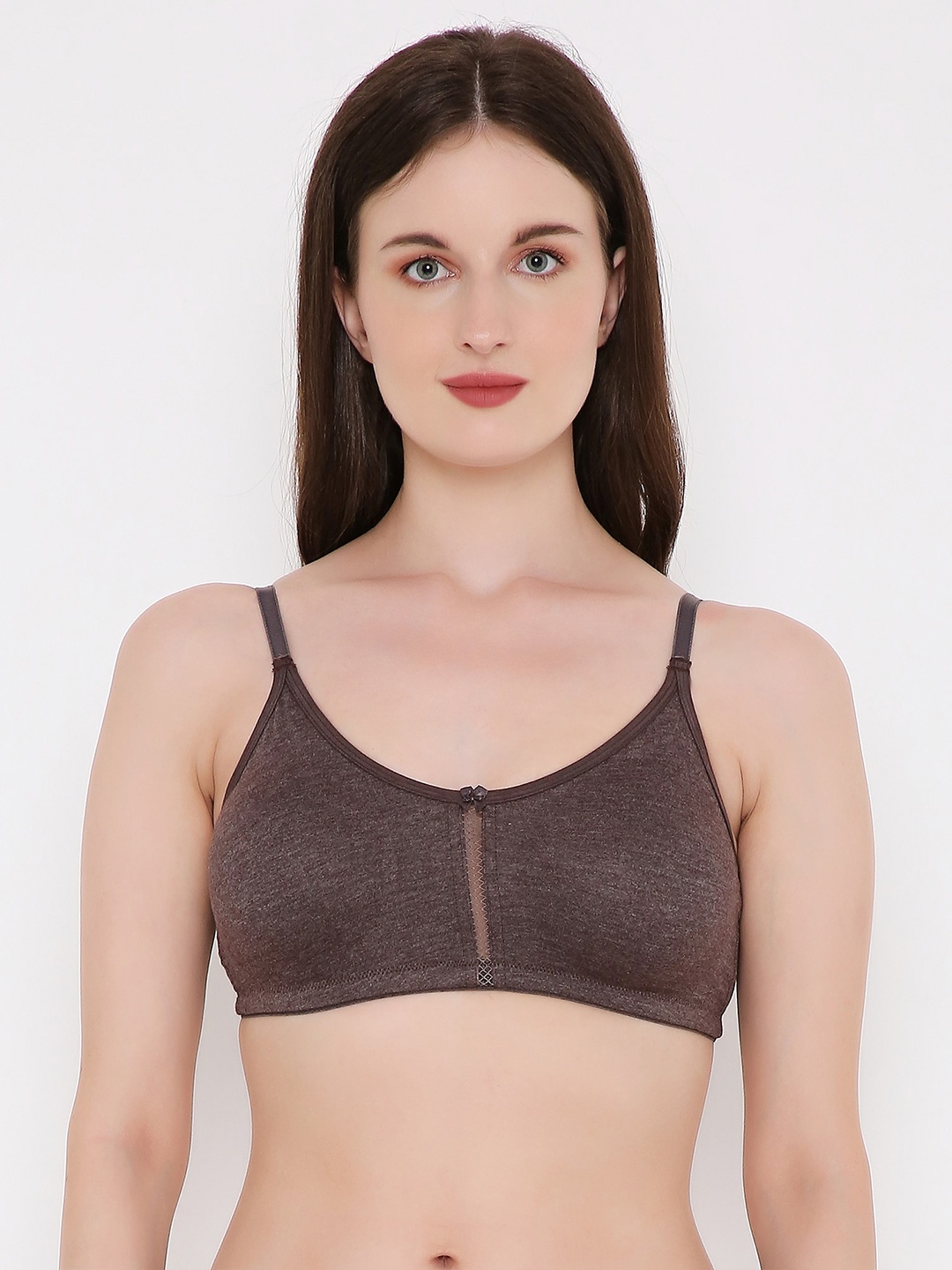 

Berrys Intimatess Non-Wired & Non Padded All Day Comfort Full Coverage T-shirt Bra, Brown