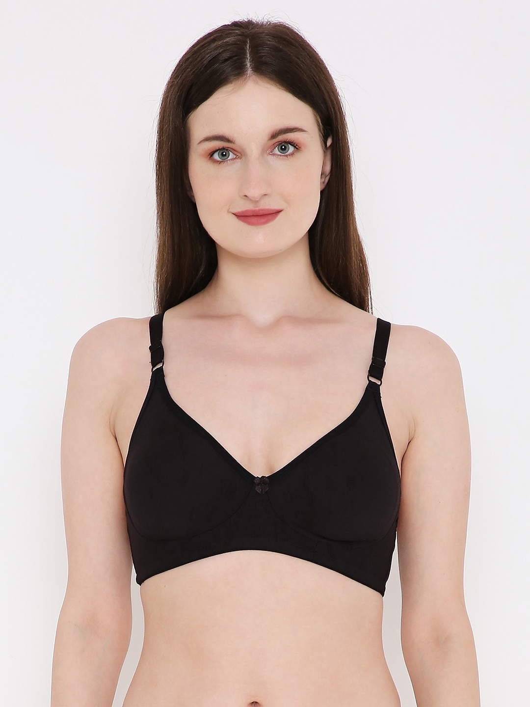 

Berrys Intimatess Non-Wired & Non Padded with Medium Coverage T-shirt Bra, Black