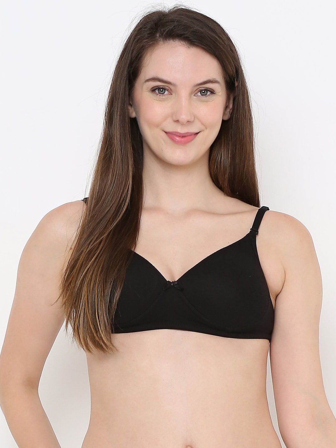 

Berrys Intimatess Non-Wired & Lightly Padded with Medium Coverage T-shirt Bra, Black